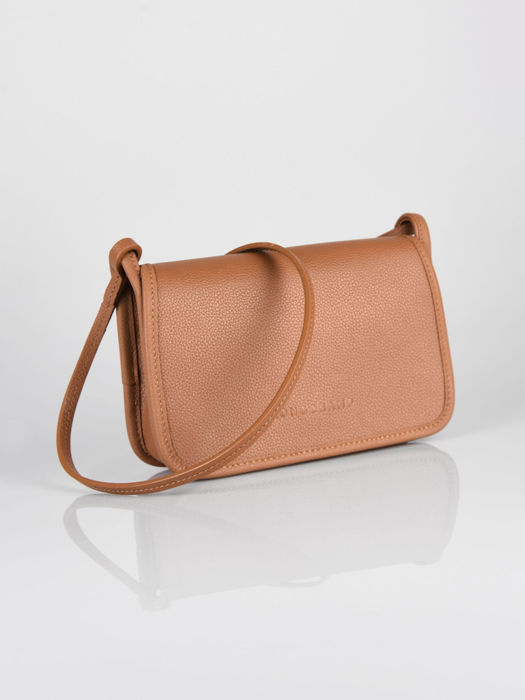 Longchamp Le foulonné Clutches Brown
