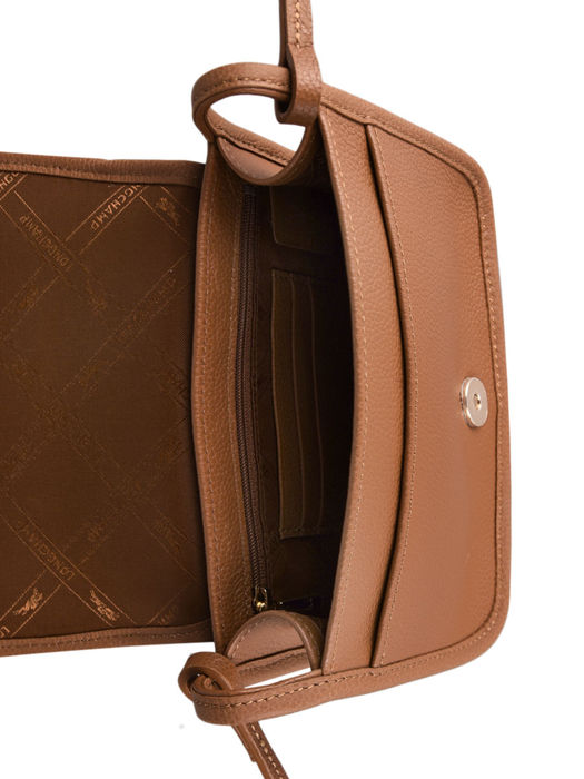 Longchamp Le foulonné Clutches Brown