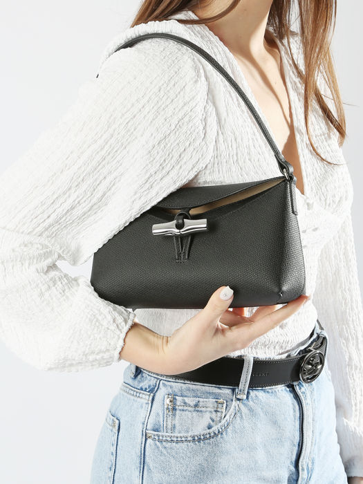 Longchamp Roseau Hobo bag Black