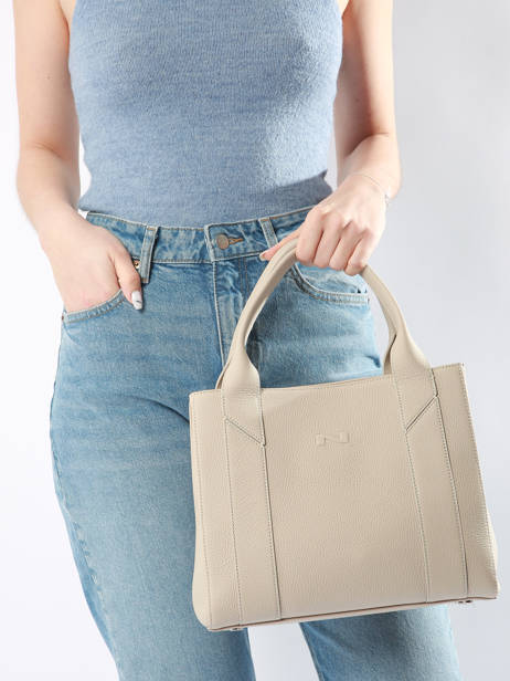 Sac à Main Breda Cuir Nathan baume Beige mondrian 2 vue secondaire 1