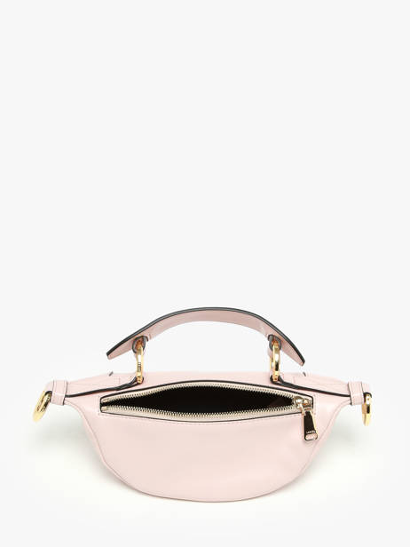 Xs Leather Origami Crossbody Bag Lancel Pink origami A12526 other view 3