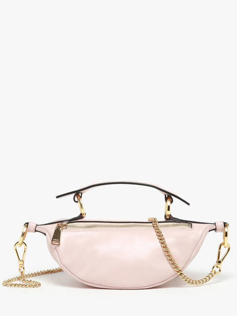 Xs Leather Origami Crossbody Bag Lancel Pink origami A12526 other view 4