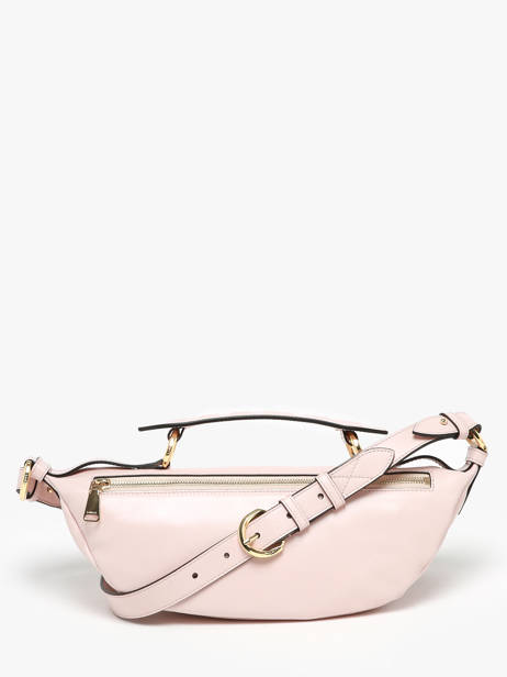 Small Leather Origami Crossbody Bag Lancel Pink origami A12527 other view 4