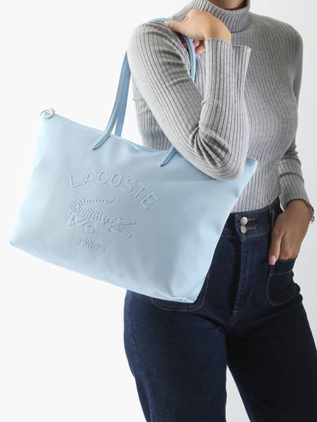 Shopping Bag L.12.12 Concept Lacoste Blue l.12.12 concept NF4747SJ other view 1