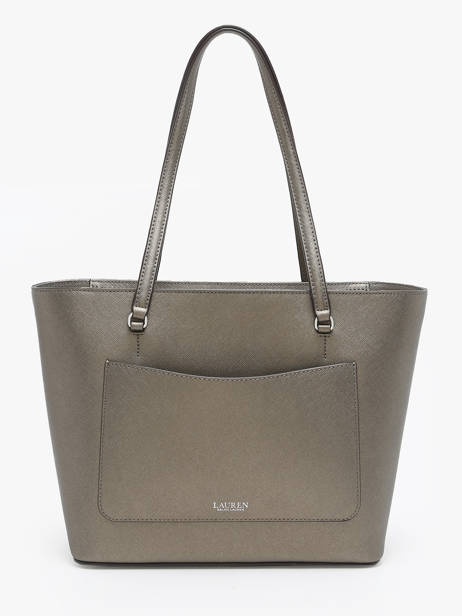 Medium Leather Karly Tote Bag Lauren ralph lauren Beige karly 31924351 other view 4