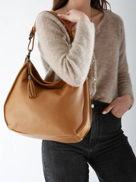Shoulder Bag Caviar Leather Milano Brown caviar CA24069 other view 1