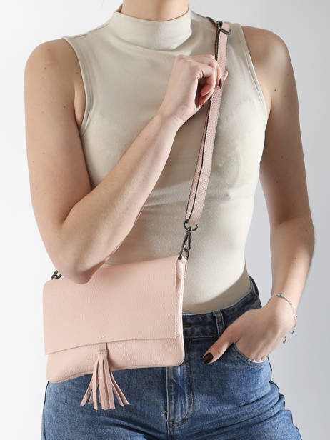 Crossbody Bag Caviar Leather Milano Pink caviar CA22112 other view 2