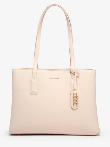 Shoulder Bag Saffiano David jones Pink saffiano CM7468
