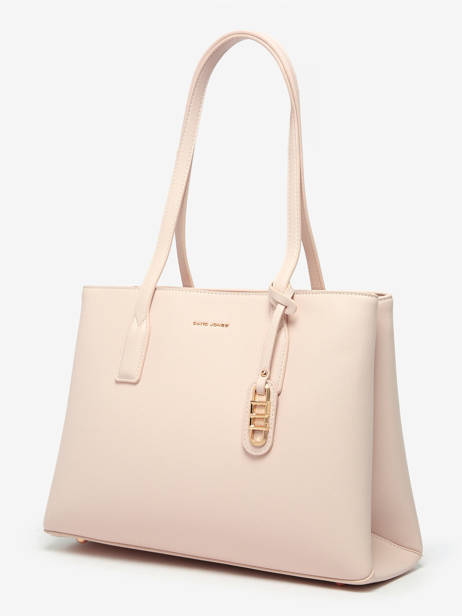 Shoulder Bag Saffiano David jones Pink saffiano CM7468 other view 2