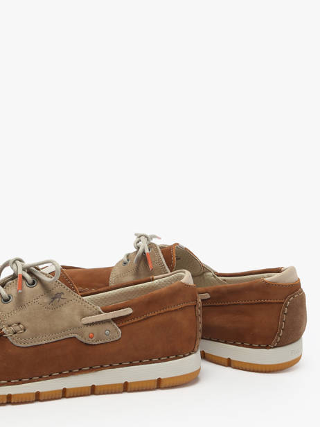 Chaussures De Ville Cross En Cuir Fluchos Marron men F1449 vue secondaire 3