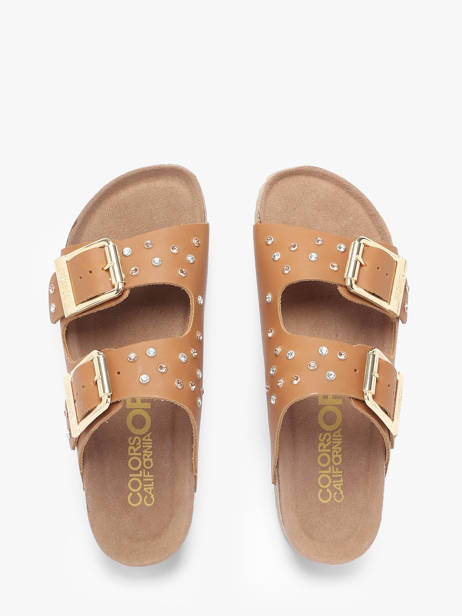 Mules Fusbett Colors of california Marron women HCBIO501 vue secondaire 3