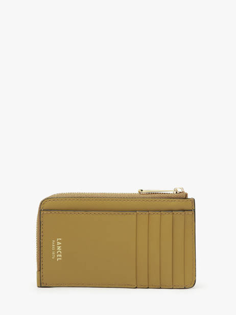 Leather Angèle Card Holder Lancel Green angele A13158 other view 2