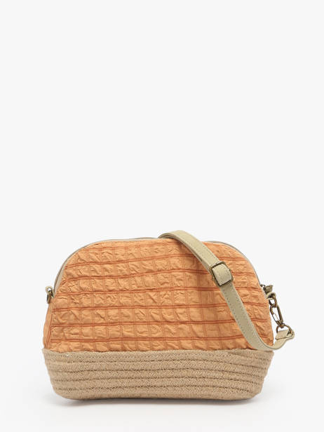 Shoulder Bag Gaufrette Le voyage en panier Orange gaufrette PM883 other view 4
