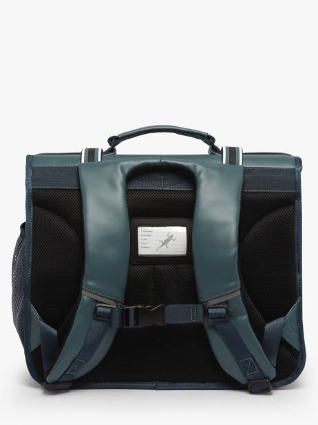 Cartable Vintage North Cameleon Bleu vintage north CA41 vue secondaire 4