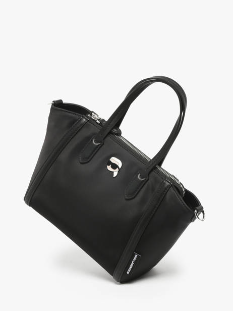 Handbag K Ikon Nylon Karl lagerfeld Black k ikon A3W30118 other view 2