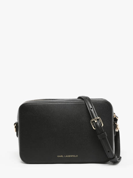 Shoulder Bag K Autograph Leather Karl lagerfeld Black k autograph A3W30153 other view 4