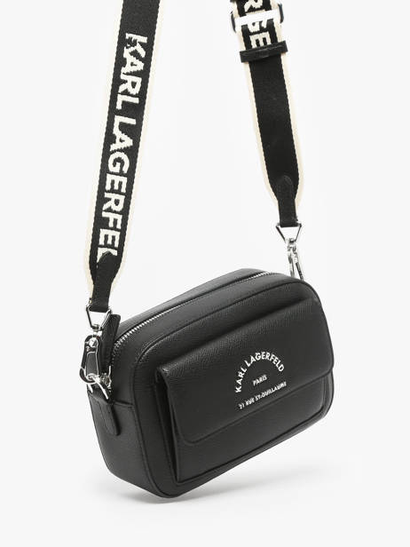 Shoulder Bag Rsg Polyurethane Karl lagerfeld Black rsg A3W30317 other view 2