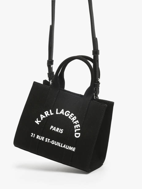 Shoulder Bag Rsg Cotton Karl lagerfeld Black rsg A1W50118 other view 2