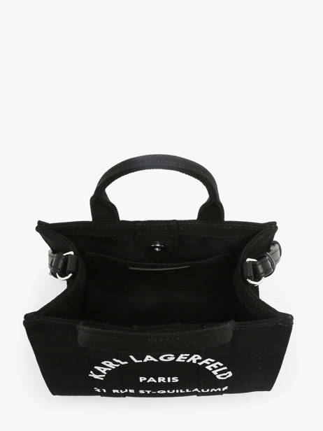 Shoulder Bag Rsg Cotton Karl lagerfeld Black rsg A1W50118 other view 3