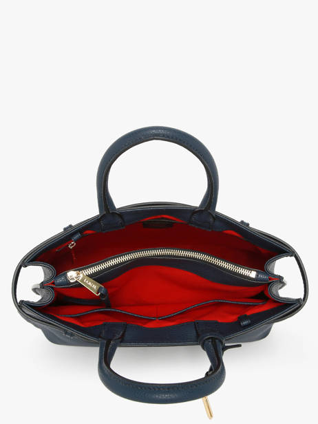 Satchel Faubourg Leather Lancel Blue faubourg A13528 other view 3