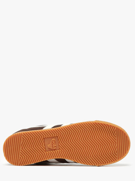 Sneakers In Leather Gola Brown women CLB538 other view 4