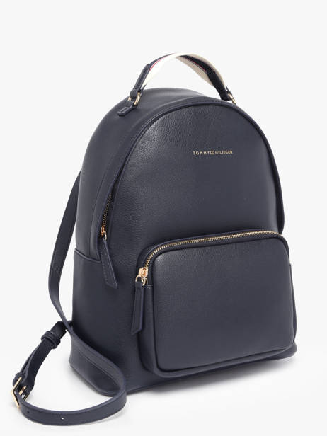 Backpack Tommy hilfiger Blue th logotape AW17471 other view 1