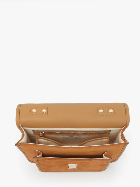 Sac Bandoulière La Suite Cuir Paul marius Marron la suite GEOR2SUI vue secondaire 3