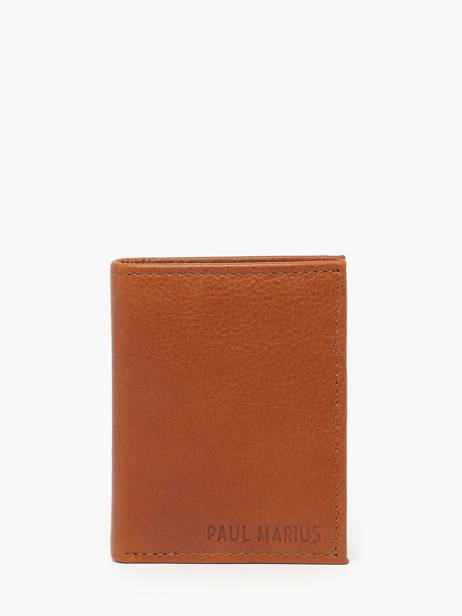Leportefeuille Marius Cuir Paul marius Marron vintage MARIUS
