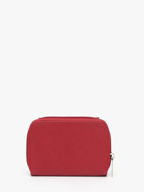 Portefeuille Maya Cuir Lancaster Rouge maya 3 vue secondaire 2