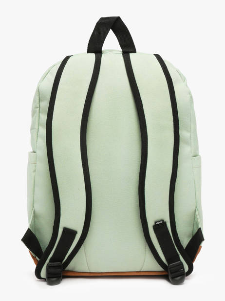 Sac à Dos 1 Compartiment Vans Vert backpack VN000HRJ vue secondaire 3
