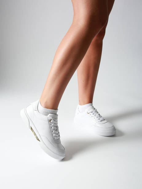 Sneakers En Cuir Tommy hilfiger Blanc women 8682YBS vue secondaire 1
