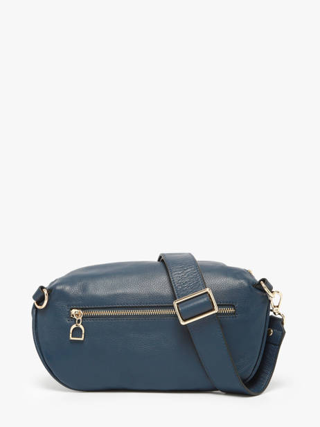 Sac Banane L Tradition Cuir Etrier Bleu tradition ETRA022L vue secondaire 4