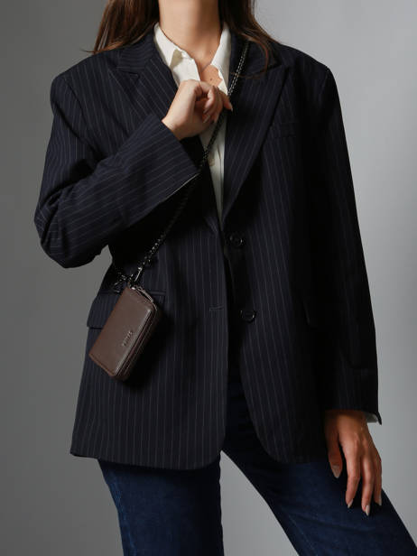 Porte-monnaie Cuir Oxer Etrier Marron oxer EOXE096M vue secondaire 1