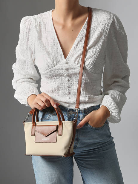 Sac Bandoulière Canvas Kba Lancaster Beige canvas kba 49 vue secondaire 1
