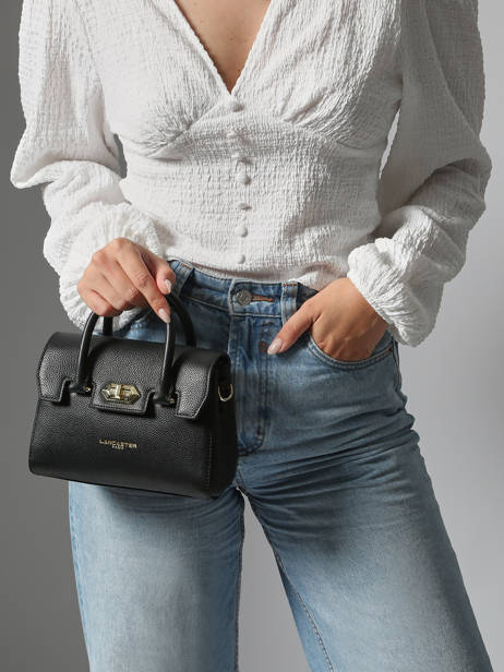 Sac Bandoulière Milano Cosmos Cuir Lancaster Noir milano cosmos 79 vue secondaire 1