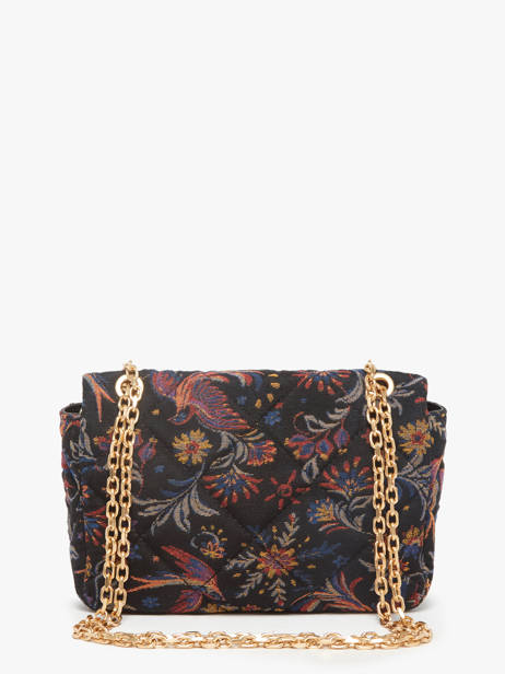 Sac Bandoulière Moon Coton Vanessa bruno Noir moon 4V40533 vue secondaire 4