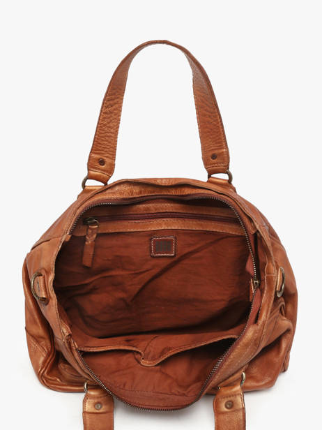 Sac Porté épaule Heritage Cuir Biba Marron heritage KEO2L vue secondaire 3