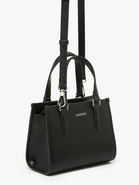 Sac Bandoulière City Lacoste Noir city NF5149EG vue secondaire 2