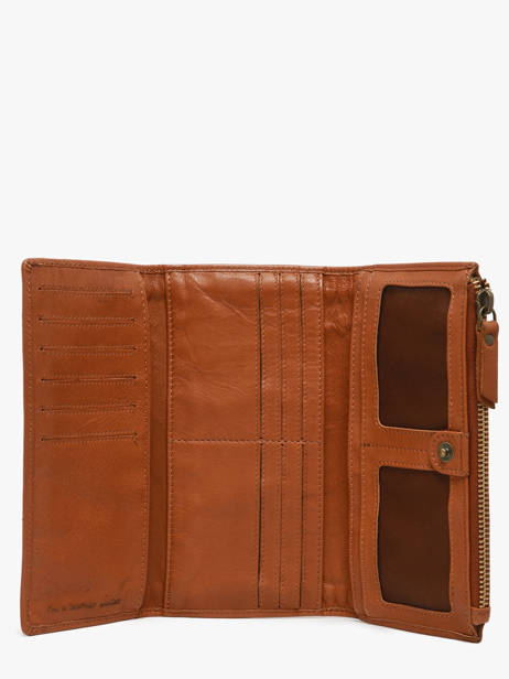 Portefeuille Heritage Cuir Biba Marron heritage POR4L vue secondaire 1