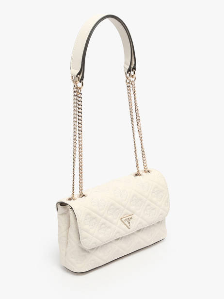 Sac Porté épaule Adelasia Guess Blanc adelasia QL965821 vue secondaire 2