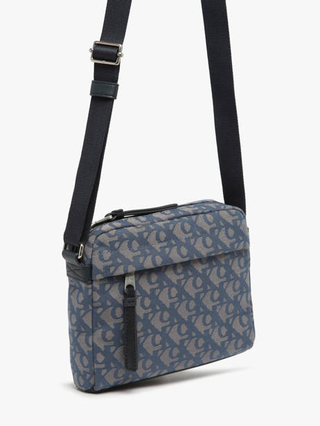 Sac Bandoulière Unstructured Polyester Recyclé Calvin klein jeans Bleu unstructured 4G3175G vue secondaire 2