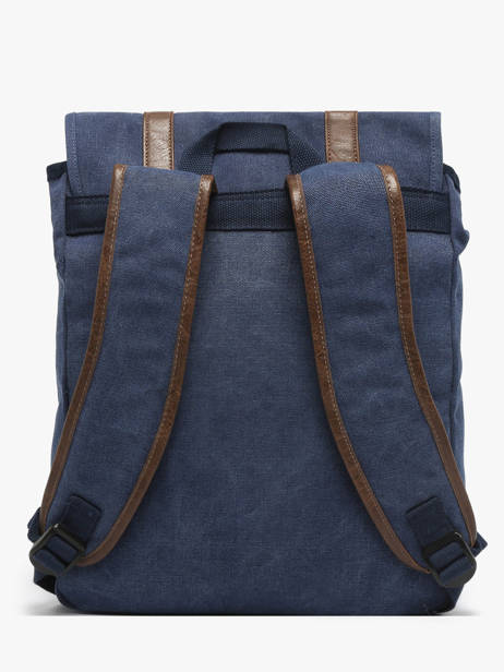Sac à Dos Navy Von dutch Bleu bags NAVY vue secondaire 4