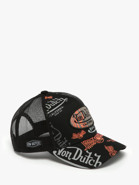Casquette Von dutch Noir accessoires 3 vue secondaire 1