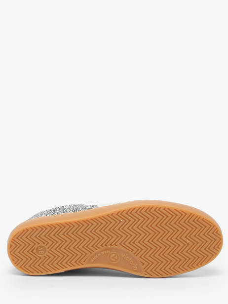 Sneakers Berlin En Cuir Victoria Argent women 1126223 vue secondaire 5