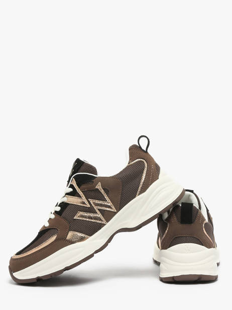 Sneakers Vanessa wu Marron women BK2811CH vue secondaire 3
