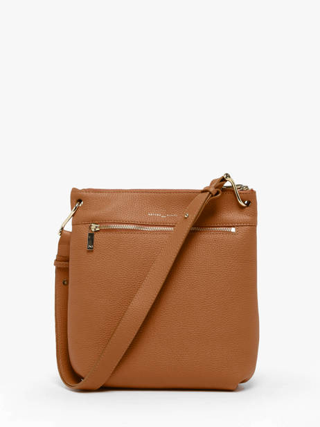 Sac Bandoulière Tiki Mini Cuir Nathan baume Marron victoria N1910586 vue secondaire 4