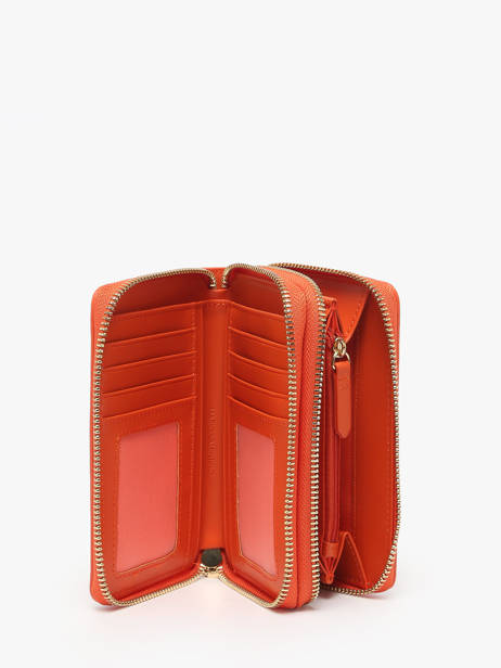 Portefeuille Fae Re Valentino Orange fae re VPS9D234 vue secondaire 1