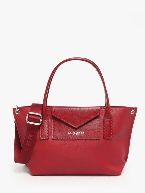Sac Bandoulière Maya Cuir Lancaster Rouge maya 88