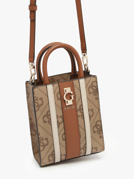 Sac Bandoulière Erenia Guess Marron erenia SO783875 vue secondaire 2