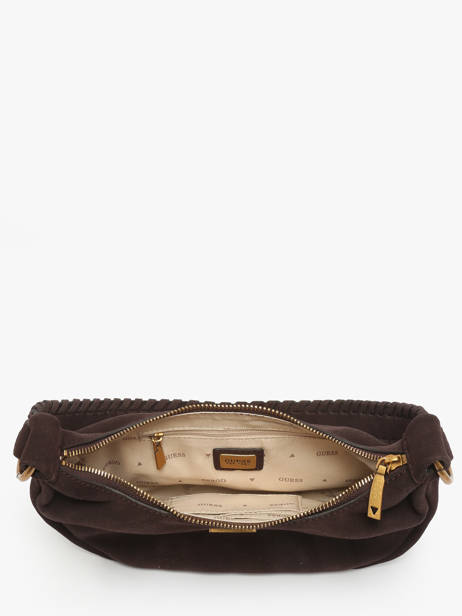 Sac Bandoulière Amita Cuir Guess Marron amita SB953972 vue secondaire 3